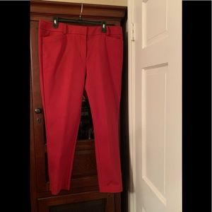 Marisa skinny red capri